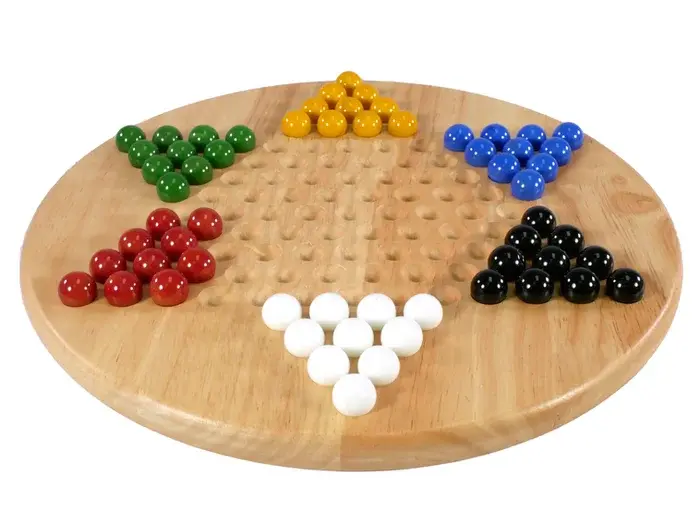 Chinese Checkers wooden board