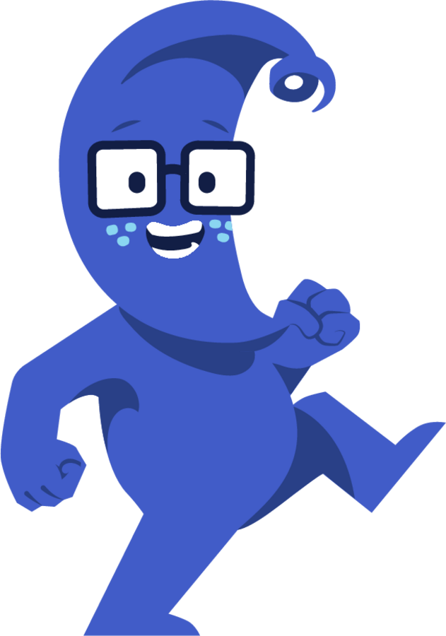 Play All Day Games moon mascot