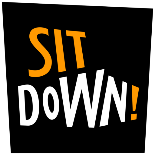 Sit Down! Logo